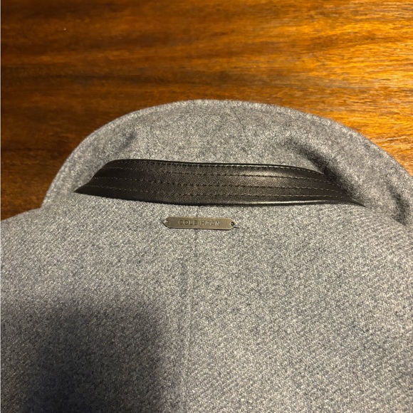 COLE HAAN Men’s Trench Coat with removable accent liner size S - Picture 6 of 8